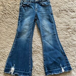Girls KanCan Blue Flared Jeans